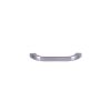 Stainless steel arc-shaped cabinet handle with rounded ends