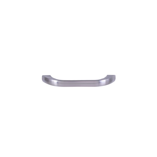 Stainless steel arc-shaped cabinet handle with rounded ends