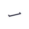 Dark blue rectangular cabinet handle with linear design and end mounting points
