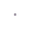 Gray square cabinet knob with embossed square design