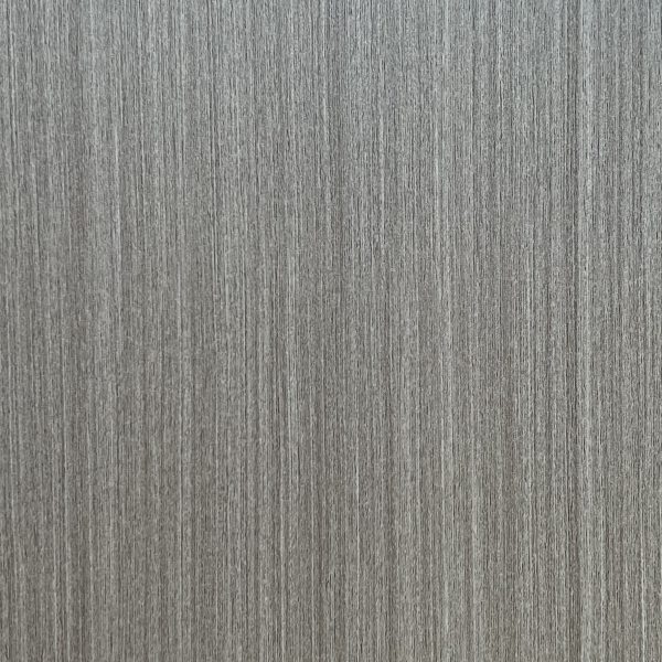 Dark gray wood texture with pronounced vertical grain and striations