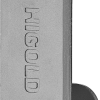 InSinkErator Badger food waste disposal unit with gray metal housing and black trim