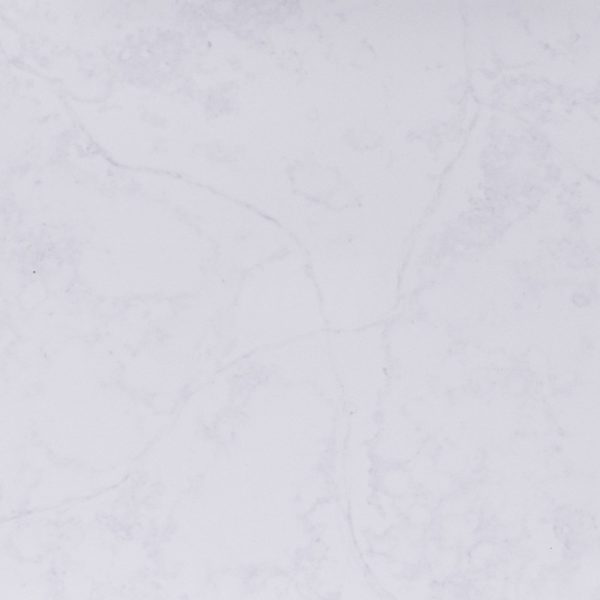 Plain white marble or stone surface with subtle veining and minimal texture