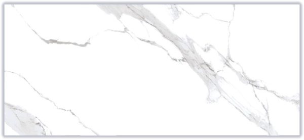 White marble texture with gray veining and diagonal striping pattern