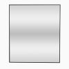 Square rectangle with gray gradient fill and black border