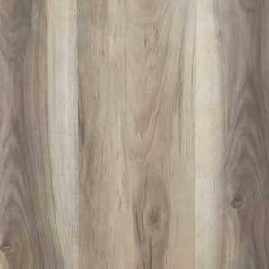 Light gray wood-look plank flooring with natural wood grain texture