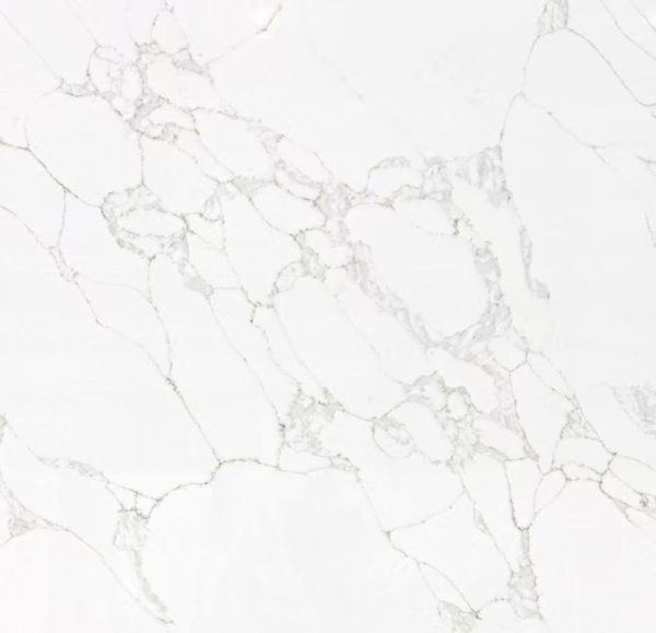 White marble texture with gray veining