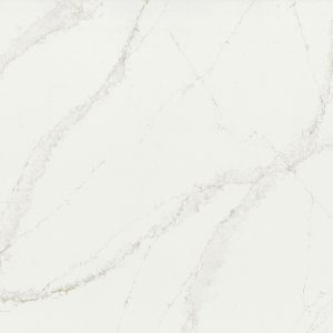 Cream white marble stone with subtle gray veining and natural patterns